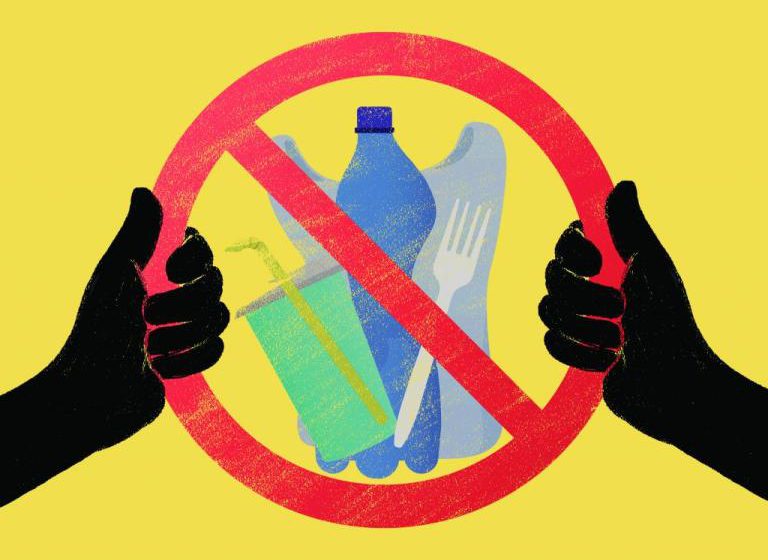 ban the use of single-use plastic